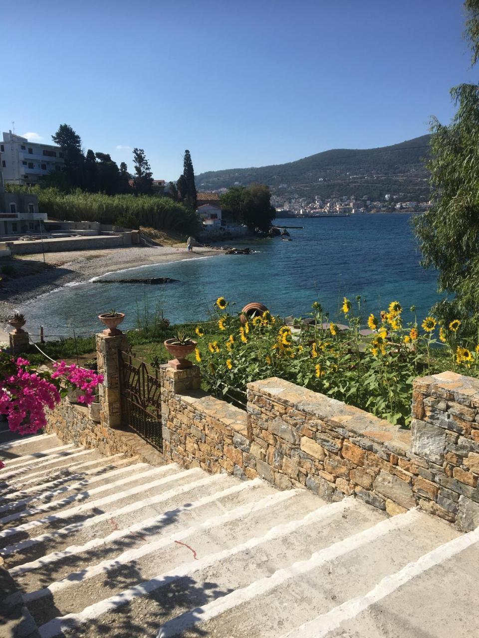 Roditses Beach Sea Front Apartments Samos Town Exterior photo